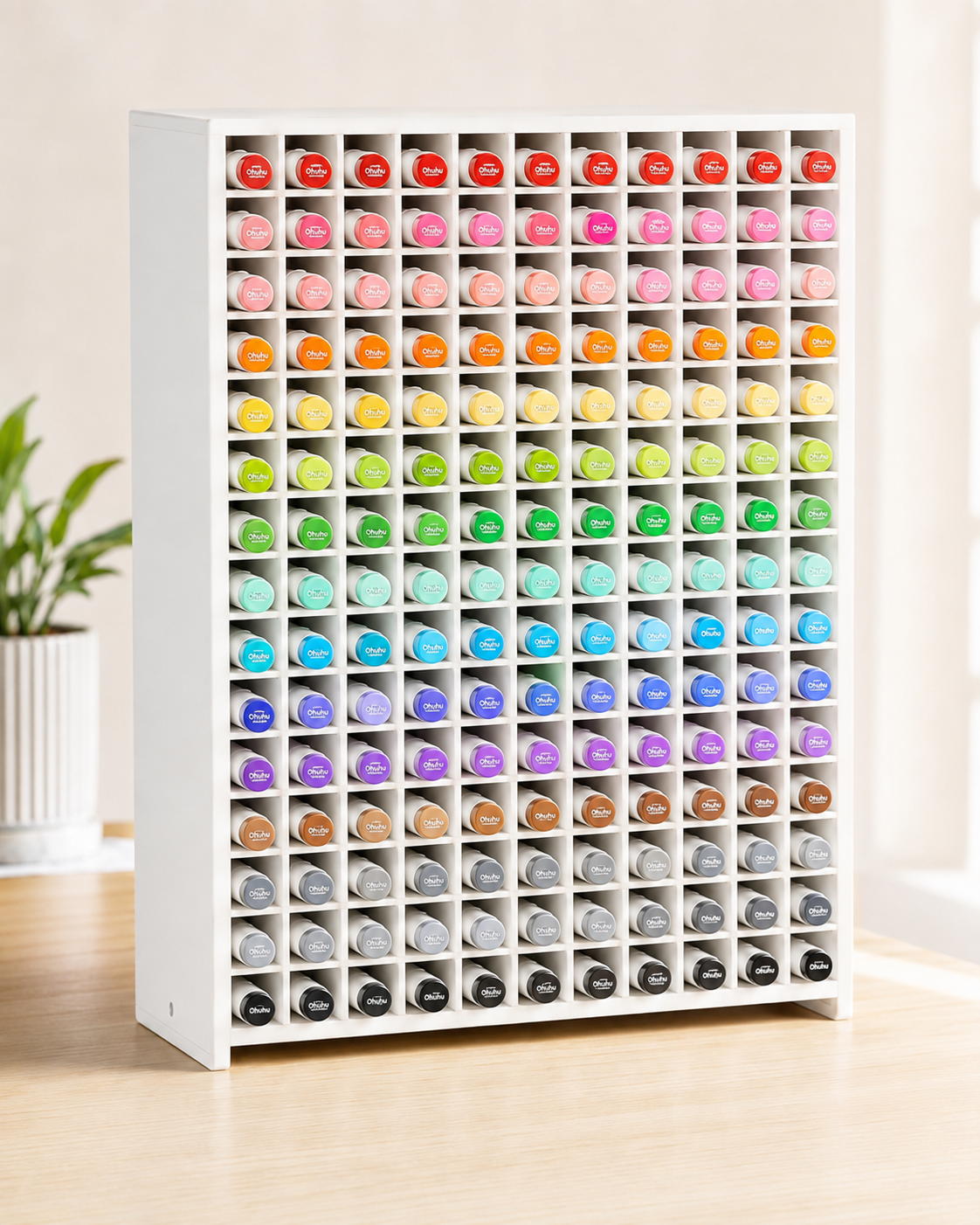Organisateur vertical pour marqueurs — 180 compartiments